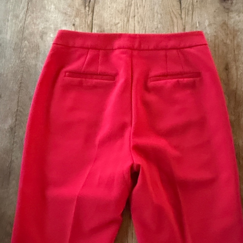 Zara Vibrant Red Trousers - Picture 7 of 7
